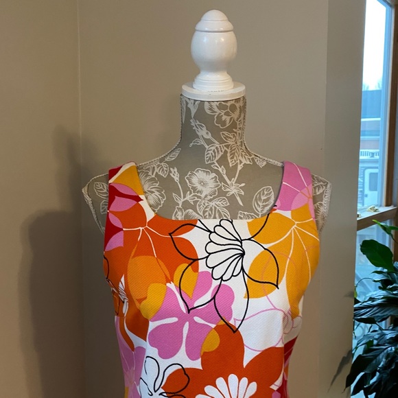 NWOT Grace Dane Lewis Retro Floral Shift Dress - Picture 2 of 6